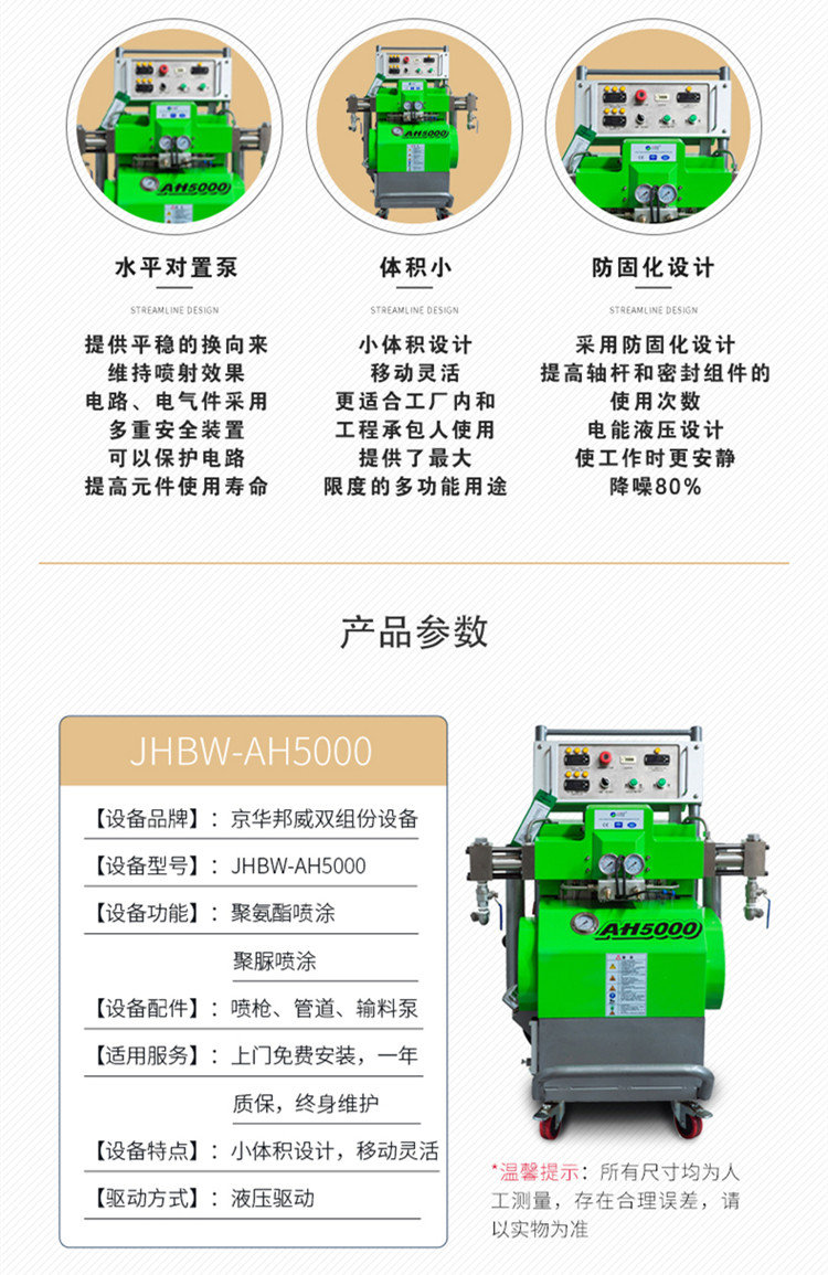 山東聚氨酯噴涂設(shè)備的工作原理-濟(jì)南京華邦威